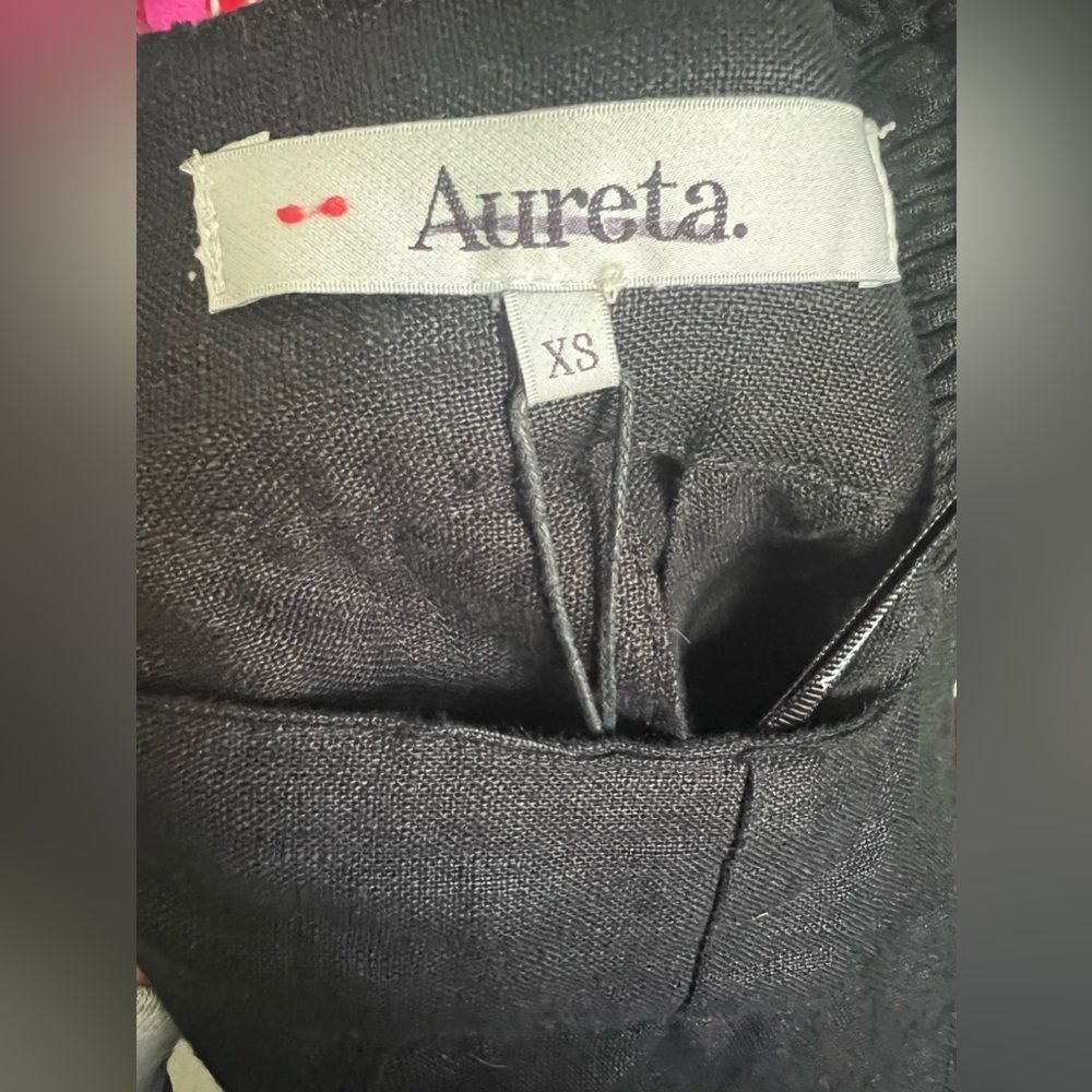 Anthropologie Aureta Studio Boatneck Linen Maxi Dress - Picture 14 of 14